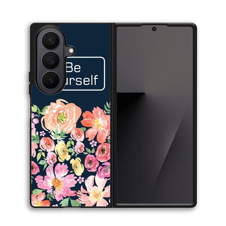 Floral Quote X00171 Samsung Galaxy Z Fold 7 Case