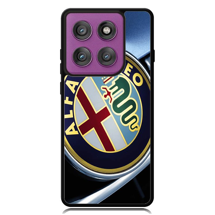 Alfa Romeo branding X00214 Motorola Moto Edge 2025 | Moto Edge 60 Fusion | Moto Edge 60 Pro Case