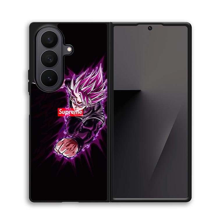 Black Goku X00206 Samsung Galaxy Z Fold 7 Case