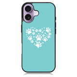 Heart Made Of Paws X00223 iPhone 17 Case