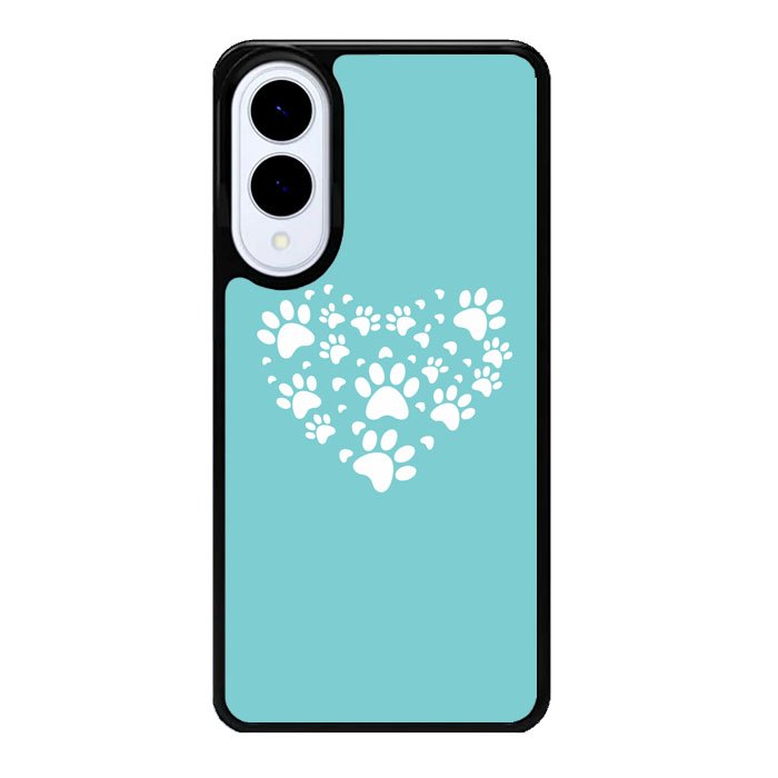 Heart Made Of Paws X00223 Samsung Galaxy S25 Edge Case