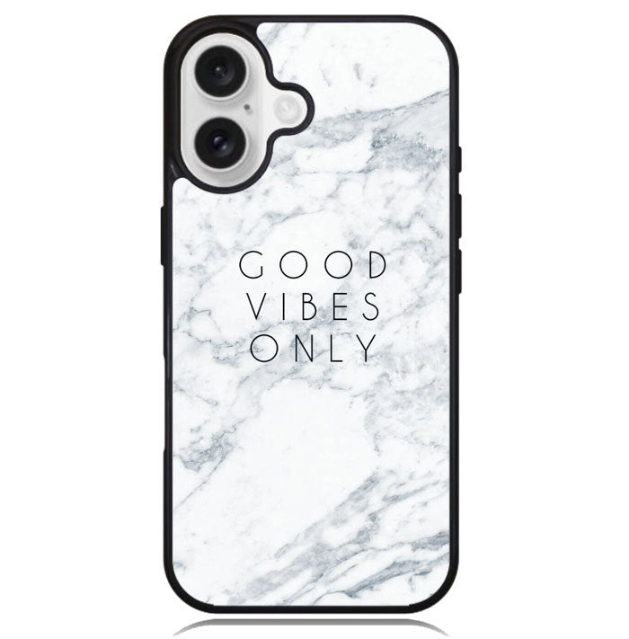 Marble Quote Wallpaper X00224 iPhone 16 Plus Case