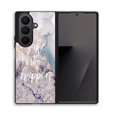 Marble Quotes X00225 Samsung Galaxy Z Fold 7 Case