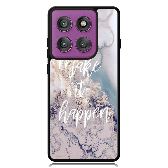 Marble Quotes X00225 Motorola Moto Edge 2025 | Moto Edge 60 Fusion | Moto Edge 60 Pro Case