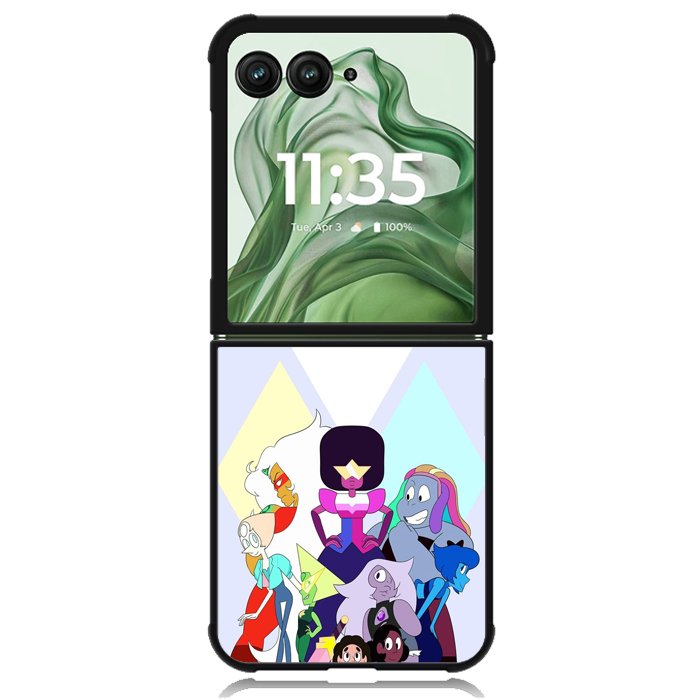 steven universe and friends X00244 Motorola Moto Razr+ Plus 2024/2025 Case, Motorola Razr 50 Ultra/50s Ultra Case