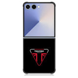 triumph motorcycle X00239 Samsung Galaxy Z Flip 7 Case