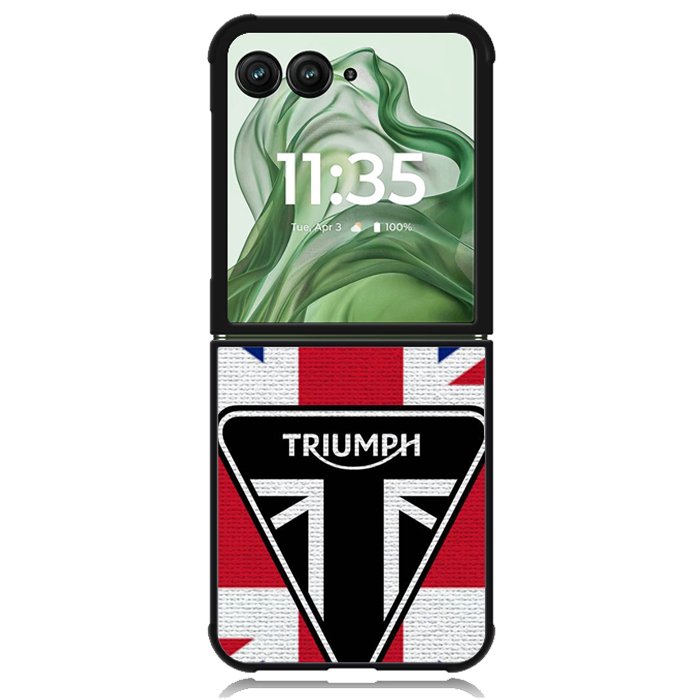 Triumph Wallpapers X00238 Motorola Moto Razr+ Plus 2024/2025 Case, Motorola Razr 50 Ultra/50s Ultra Case