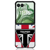 Triumph Wallpapers X00238 Motorola Moto Razr+ Plus 2024/2025 Case, Motorola Razr 50 Ultra/50s Ultra Case