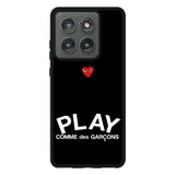 comme des garcons play X00229 Motorola Moto Edge 2025 Case