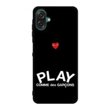 comme des garcons play X00229 Samsung Galaxy A07 Case