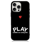 comme des garcons play X00229 iPhone 16 Pro Max Case