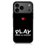comme des garcons play X00229 iPhone 17 Pro Max Case