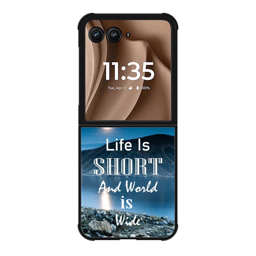 nature quotes X00281 Motorola Moto RAZR Plus 2025 Case