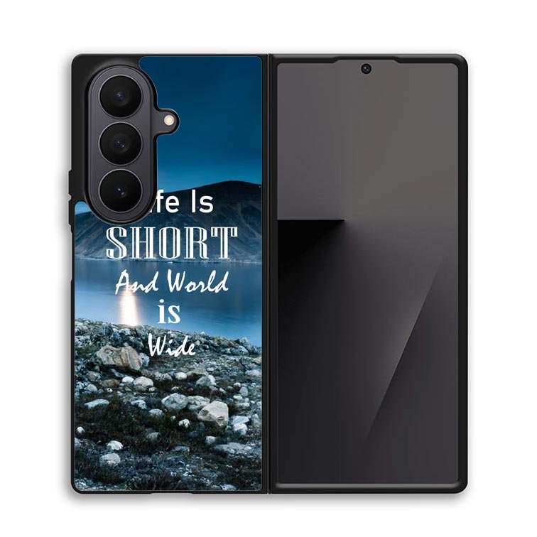 nature quotes X00281 Samsung Galaxy Z Fold 7 Case