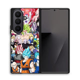 Dragon Ball Collage X00302 Samsung Galaxy Z Fold 7 Case