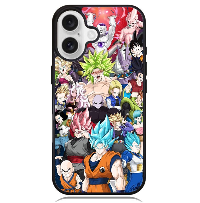 Dragon Ball Collage X00302 iPhone 16 Case