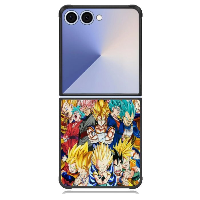 Dragon Ball Collage X00301 Samsung Galaxy Z Flip 7 Case