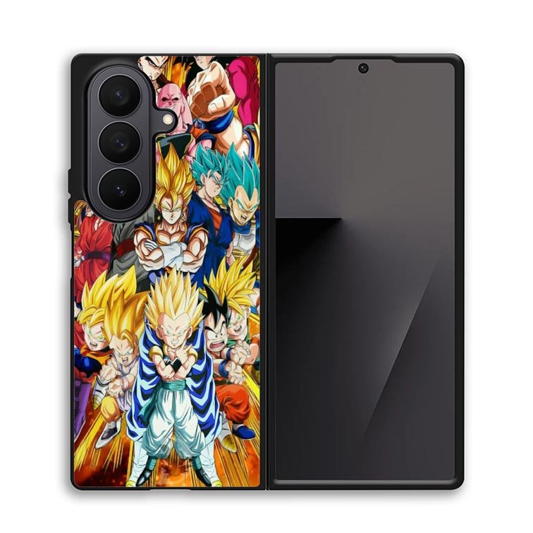 Dragon Ball Collage X00301 Samsung Galaxy Z Fold 7 Case