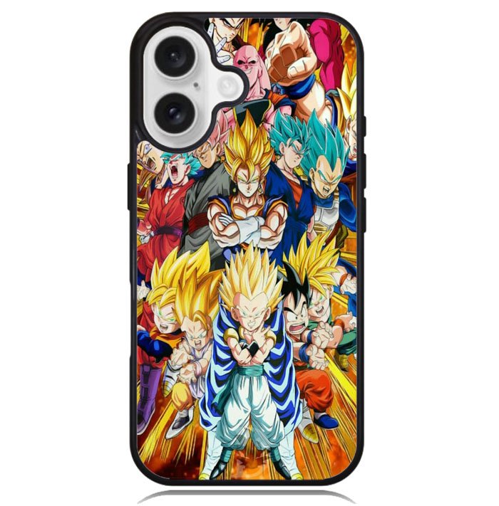 Dragon Ball Collage X00301 iPhone 16 Case