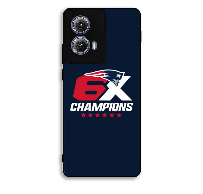 New England Patriots 3rd Motorola Moto Edge 2024 Case FE0160
