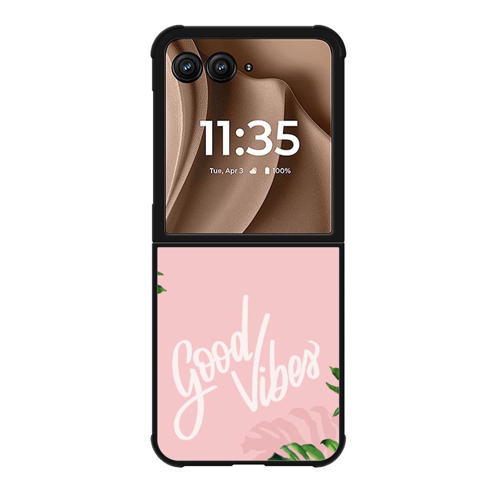 Good Vibes X00339 Motorola Moto RAZR Plus 2025 Case