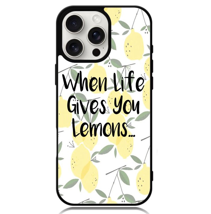 It's Time To Make Lemonade X00340 iPhone 16 Pro Max Case