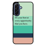 Mint Stripes X00341 Samsung Galaxy A17 5G Case