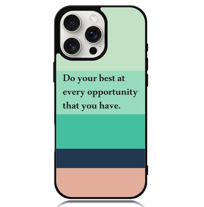 Mint Stripes X00341 iPhone 16 Pro Max Case