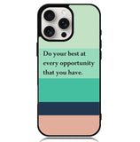 Mint Stripes X00341 iPhone 16 Pro Max Case
