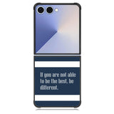 Navy Blue Stripes X00342 Samsung Galaxy Z Flip 7 Case