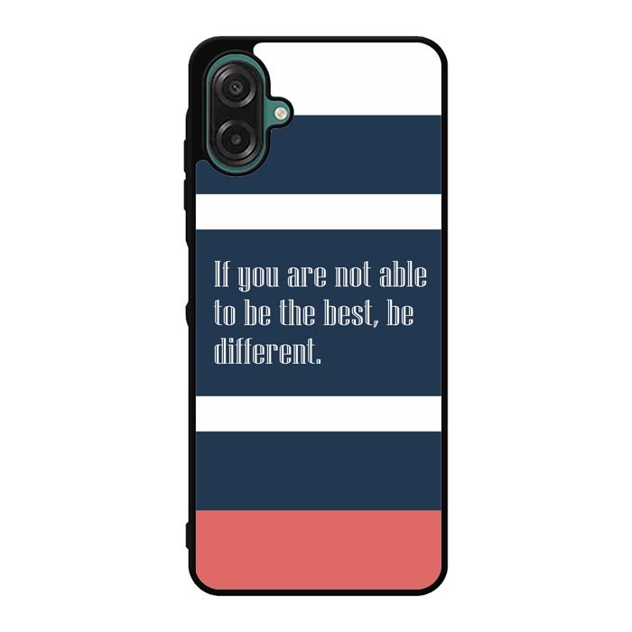 Navy Blue Stripes X00342 Samsung Galaxy A07 Case
