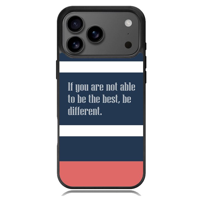 Navy Blue Stripes X00342 iPhone 17 Pro Case