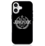 BTS Jungkook Logo X00385 iPhone 16 Case