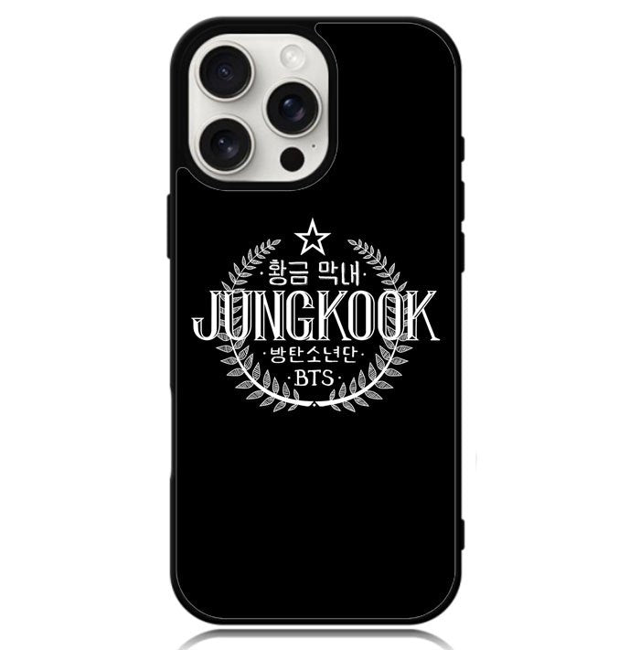 BTS Jungkook Logo X00385 iPhone 16 Pro Max Case