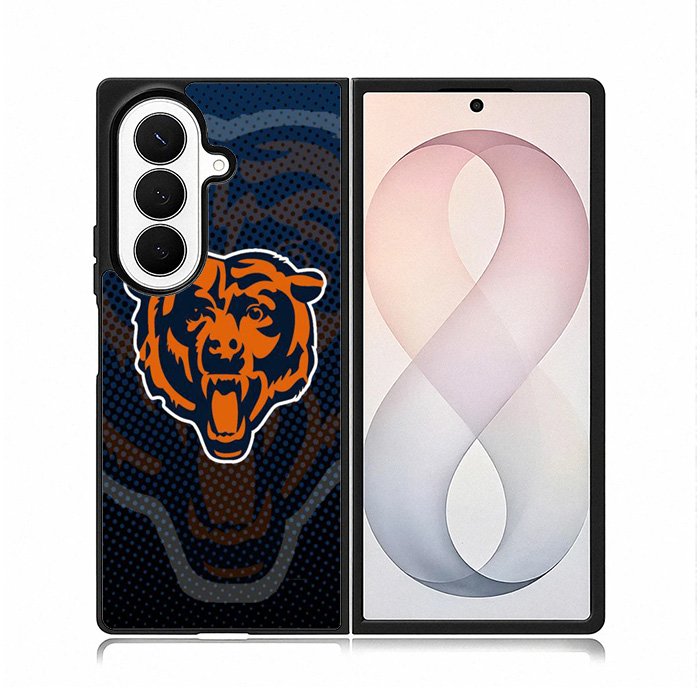 Chicago Bears Samsung Galaxy Z Fold 8 Ultra Case DC0314