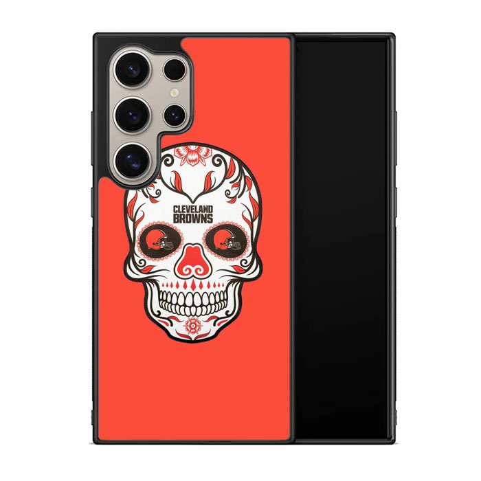 Cleveland Browns Skull X00389 Samsung Galaxy S25 Ultra 5G Case