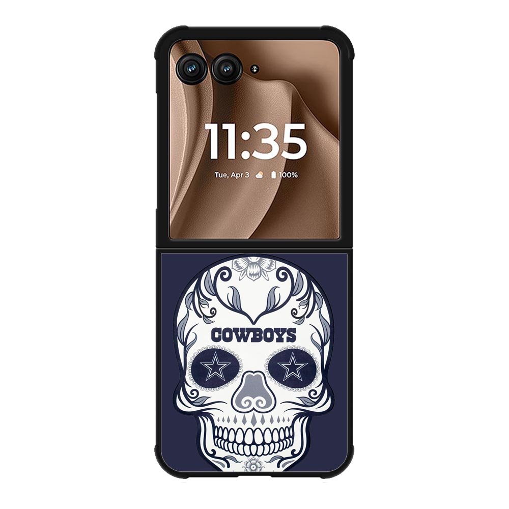 Dallas Cowboys Skull X00388 Motorola Moto RAZR Plus 2025 Case