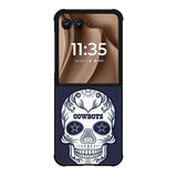 Dallas Cowboys Skull X00388 Motorola Moto RAZR Plus 2025 Case