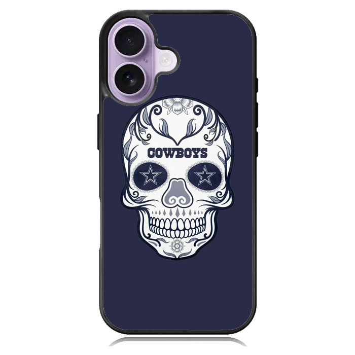 Dallas Cowboys Skull X00388 iPhone 17 Case