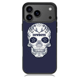 Dallas Cowboys Skull X00388 iPhone 17 Pro Max Case