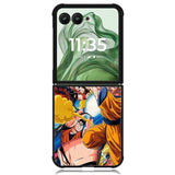 Dragon Ball Collage X00374 Motorola Moto Razr+ Plus 2024/2025 Case, Motorola Razr 50 Ultra/50s Ultra Case
