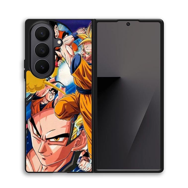 Dragon Ball Collage X00374 Samsung Galaxy Z Fold 7 Case