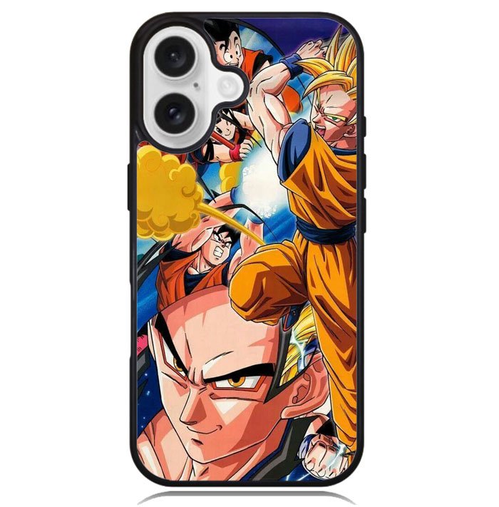 Dragon Ball Collage X00374 iPhone 16 Case