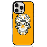 Green Bay Packers Skull X00391 iPhone 16 Pro Max Case