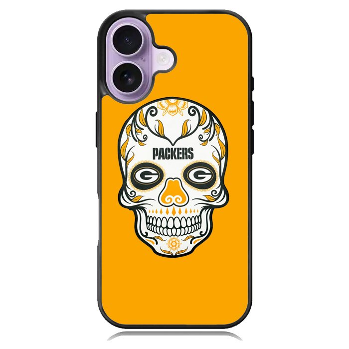 Green Bay Packers Skull X00391 iPhone 17 Case