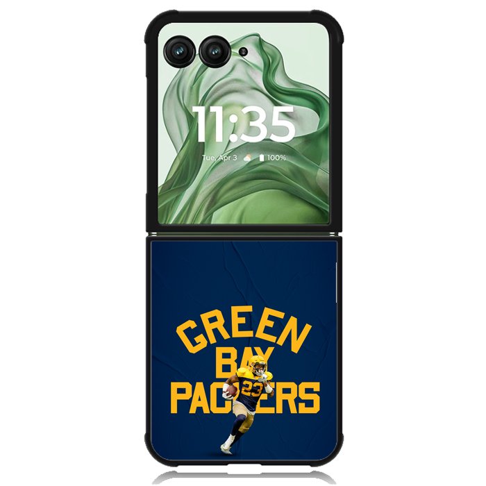 Green Bay Packers X00377 Motorola Moto Razr+ Plus 2024/2025 Case, Motorola Razr 50 Ultra/50s Ultra Case