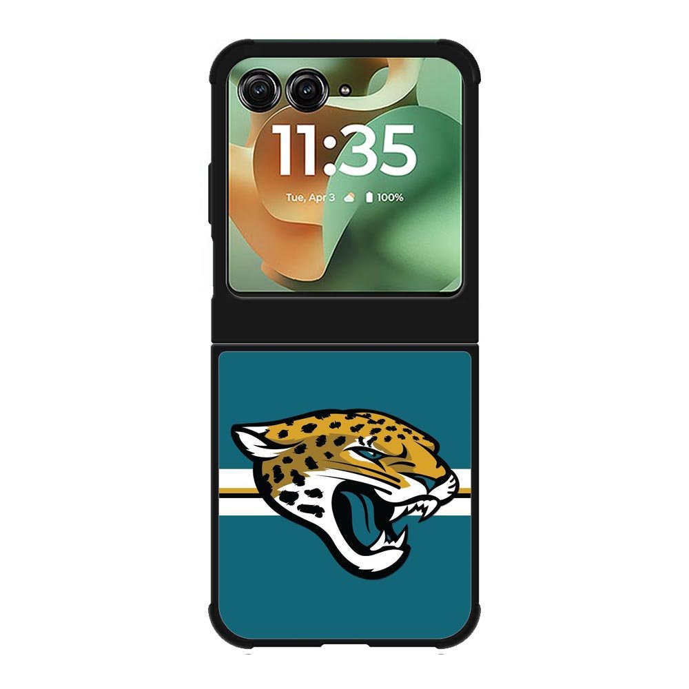 Jacksonville Jaguars X00378 Motorola Moto RAZR 2025 Case