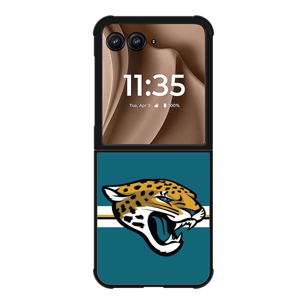 Jacksonville Jaguars X00378 Motorola Moto RAZR Plus 2025 Case