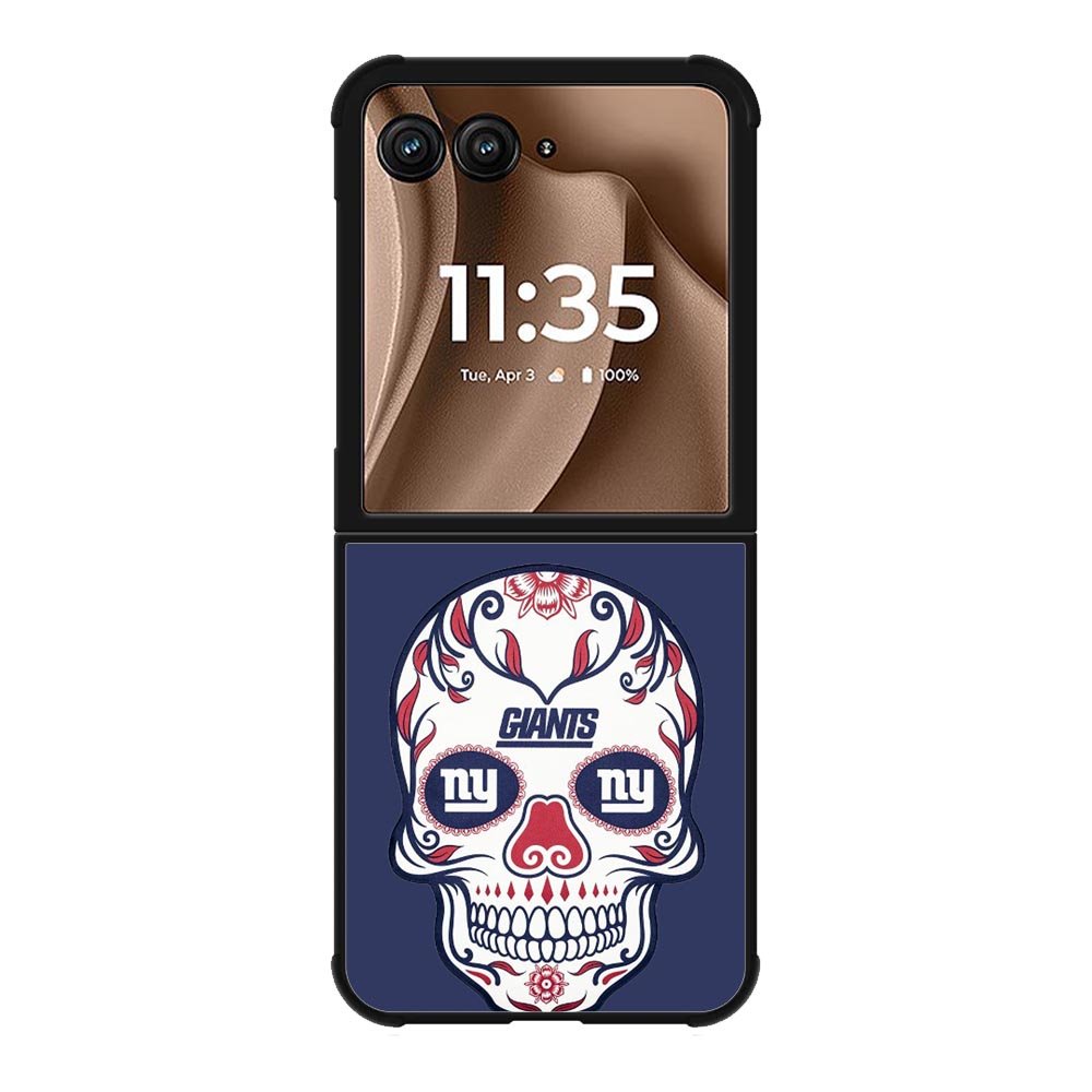 New York Giants Skull X00387 Motorola Moto RAZR Plus 2025 Case