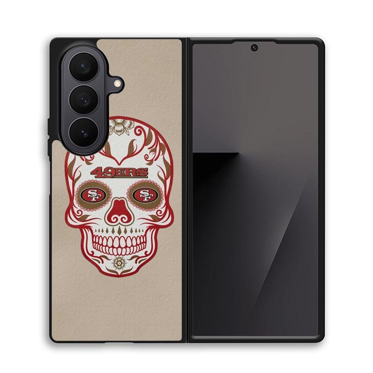 San Francisco 49ers Skull X00390 Samsung Galaxy Z Fold 7 Case